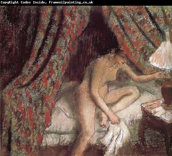 Edgar Degas Go to bed